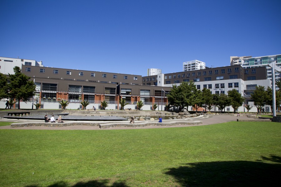 Hudson Brown Apartments Interpon Powder Coatings